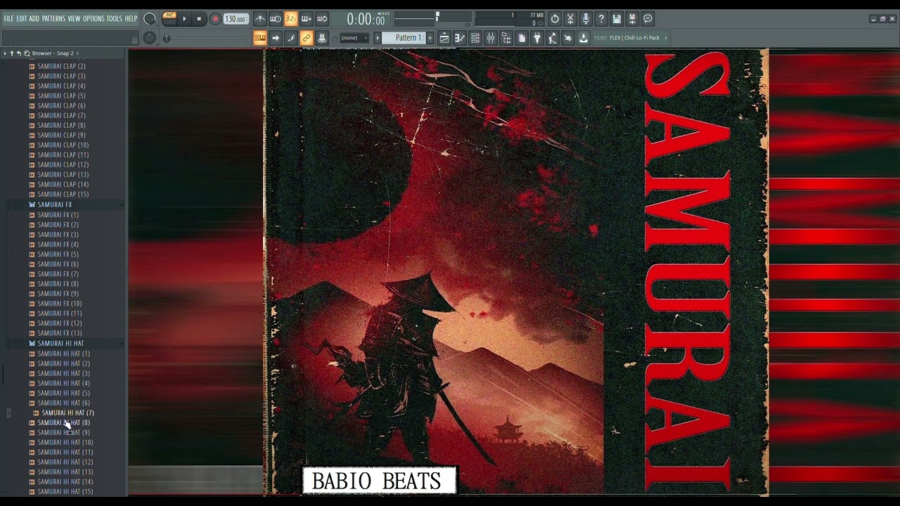 FREE DRUMKIT SAMURAI 2023
