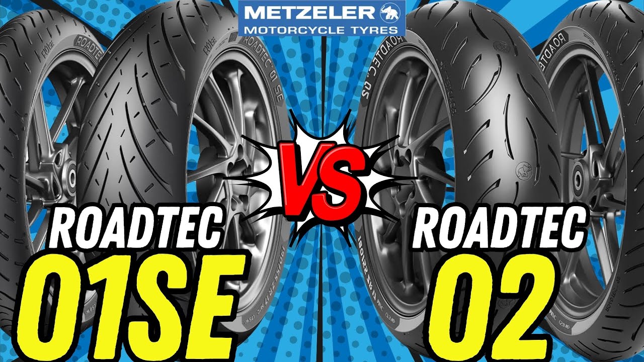 Roadtec 01 SE vs Roadtec 02: Metzeler's Touring Tire Showdown - YouTube
