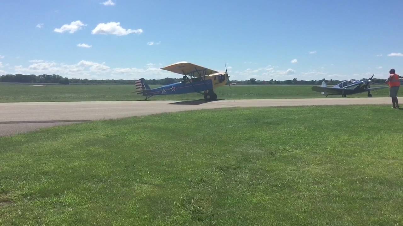Lake Elmo Airport Plane Taxi YouTube
