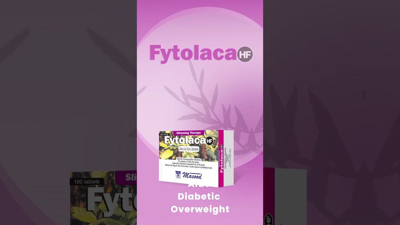 Obesity in men and women | arthritis| iodine Deficiency | Dr. Masood's FYTOLACA HF