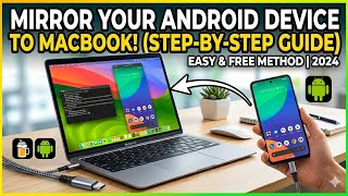 How to Mirror Android Screen to MacBook മലയാളം