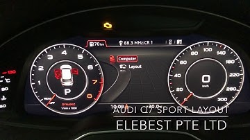 Audi Q7 Sport Layout
