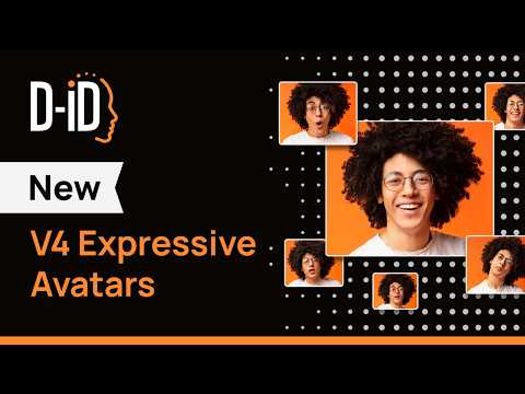 D-ID Launches V4 Expressive Visual Agents for Real-Time, LLM-Connected Interaction at Enterprise Scale