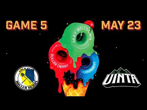 May Meltdown '26 - Game 5 - Uinta Roller Derby vs Gold Rush Roller Derby