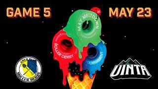May Meltdown '26 - Game 5 - Uinta Roller Derby vs Gold Rush Roller Derby