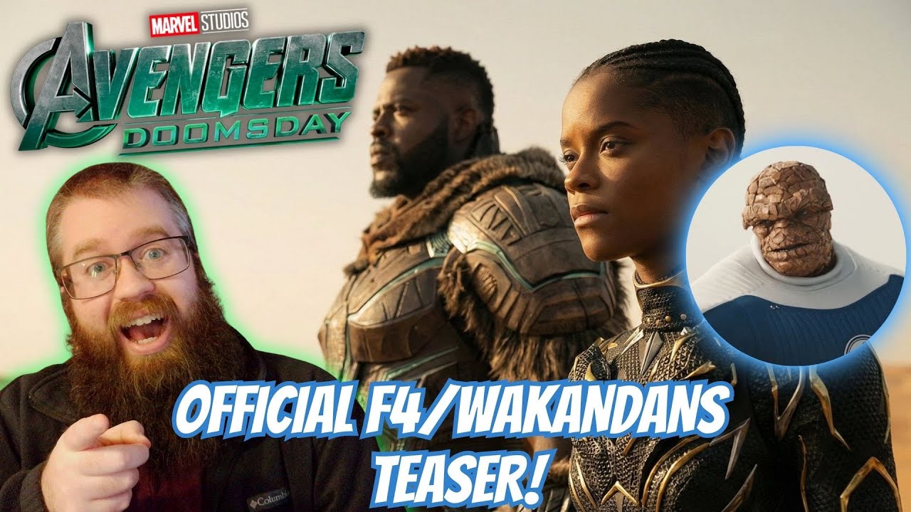Avengers: Doomsday - Official Fantastic Four/Wakandans Teaser REACTION!!!
