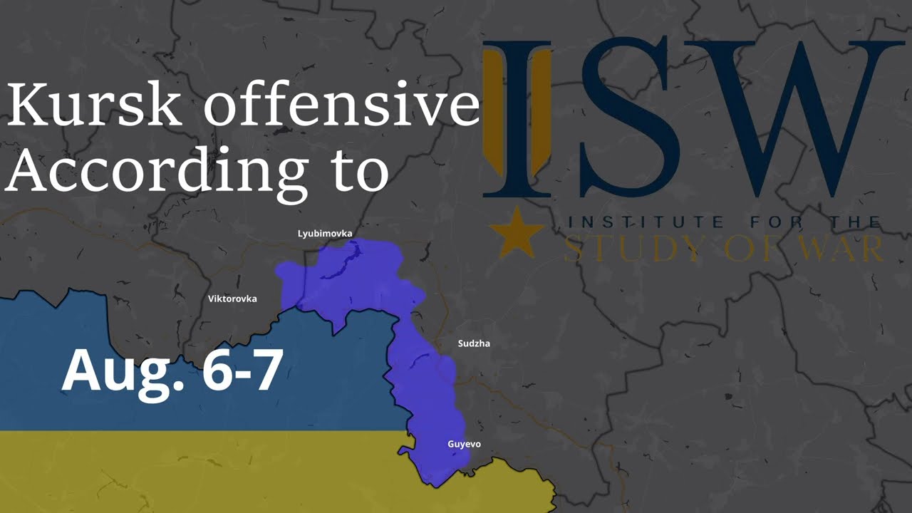 Kursk Offensive, Territorial Changes Every Day