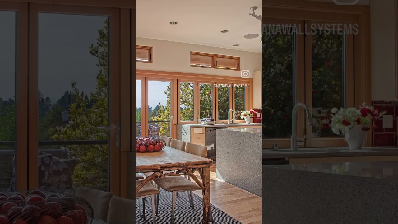 Folding glass wall systems by NanaWall 