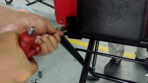 Foldable Trolley For Pipe Threading Machines  SQ50E SQ80C1