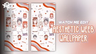 જ･:🎀💞💌‧₊ aesthetic weeb wallpaper (inspo) - rent a girlfriend - watch me edit | xoxoxantzu screenshot 1