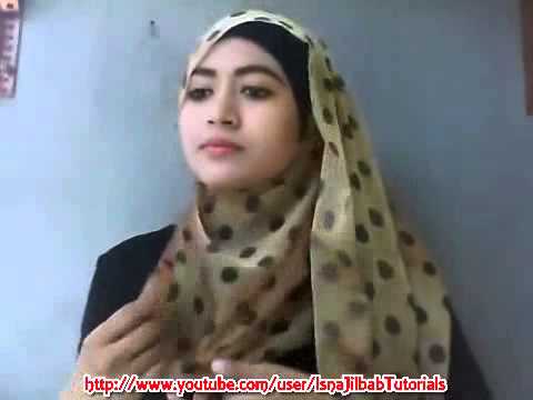 Cara Memakai Jilbab Pashmina Polkadot Simple  Easy  Natasha Farani Hijab Tutorial  YouTube
