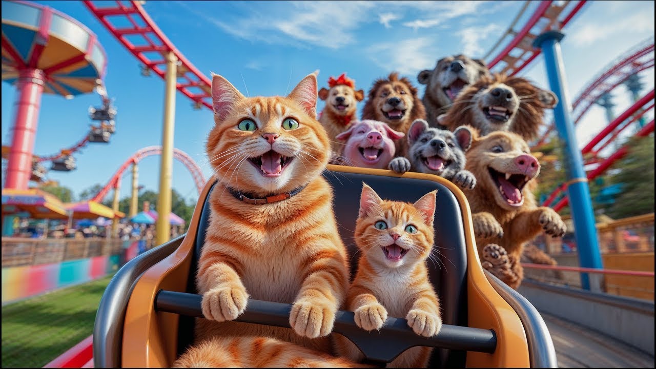 TiTi Cat Works Hard at Ice Cream Shop to Buy New Car Toy For Ginger Kitten Heartwarming Story 🐾💙🐱