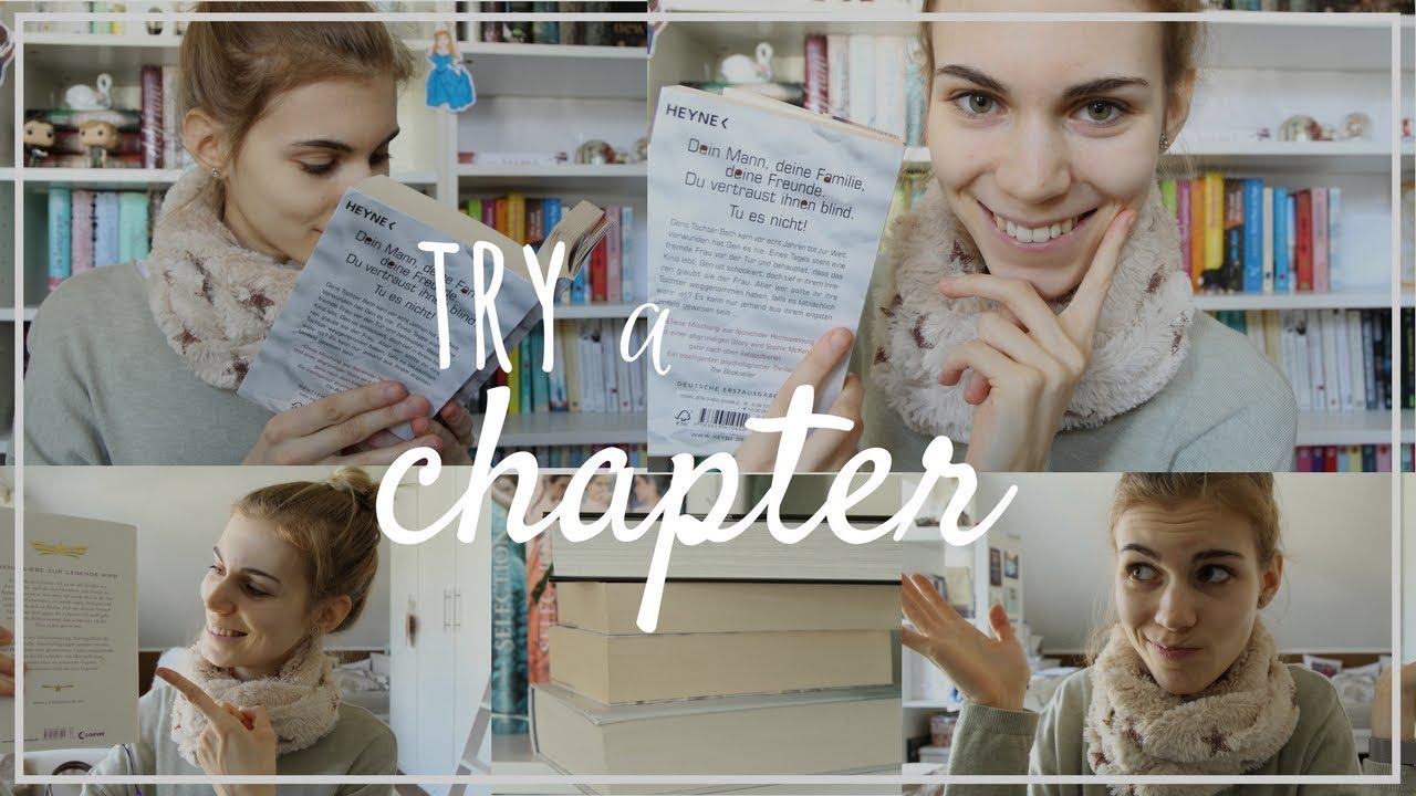TRY A CHAPTER CHALLENGE / DAS ERSTE KAPITEL LESEN / SUB-ABBAU| booklove Toni