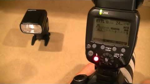 Custom functions and how  to set up Canon speedlights 600ex RT for off camera flash