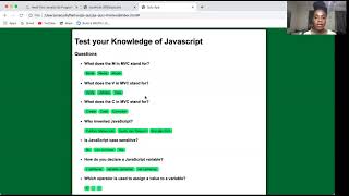 JavaScript Quiz Application