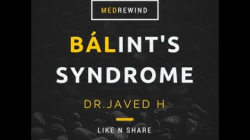 Balint Syndrome Triad (Simplified)