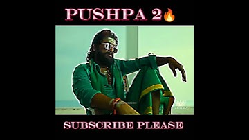 PUSHPA 2 THA RULE 🔥[4K] #pushpa2 #pushpa #attitude #shorts #viralvideo #alluajun