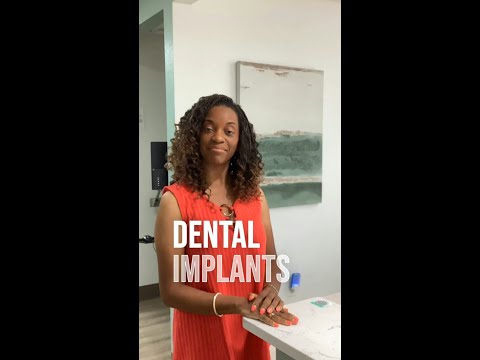 Wondering if implants are easier to clean than dentures?
