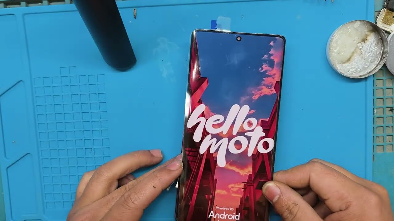 Moto edge 50 fusion display connector replace 