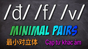/đ/ /f/ /v/ MINIMAL PAIRS