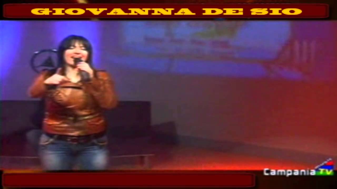 Giovanna De Sio - Si 'o marito cchiu carnale (Live Campania Tv)