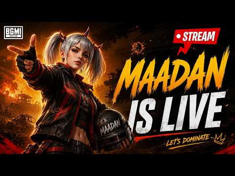 Another day 3 | MAADAN IS LIVE | BGMI