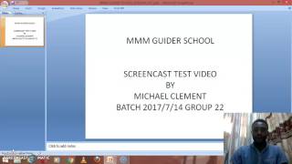 MMM Nigeria Screencast Video Test