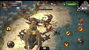 Dungeon Hunter 4 Gameplay - Stage 5Boss - Best Adndroid Games