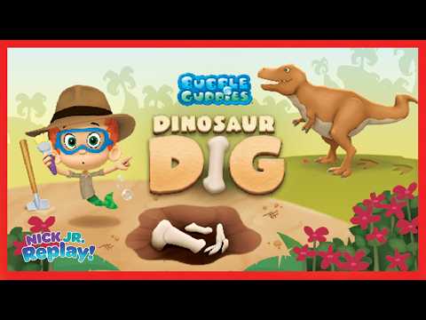 Nick Jr. Replay - Play and Learn | Dinosuar Dig with Bubble Guppies #nickelodeon
