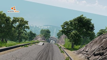 BRUTAL SLOPE #01 - BEAMNG DRIVE