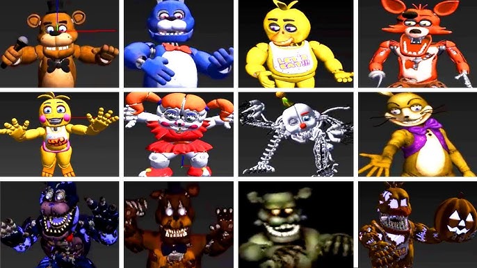 All FNAF Help Wanted Characters: Gallery & Descriptions