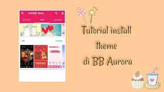 CARA INSTALL THEME/TEMA DI BLACKBERRY AURORA (LAUNCHER ANDROID) screenshot 1