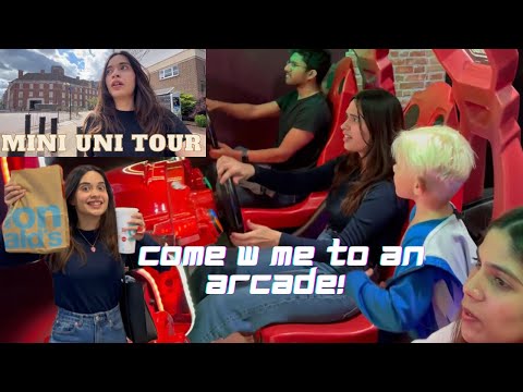 Aston Uni Library | Exam pattern in the UK | Fun time at the arcade! ?