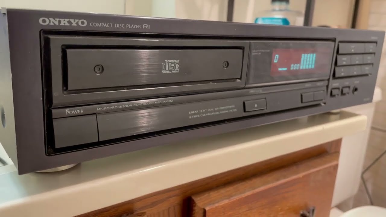 Vintage ONKYO DX-1400 Single CD Compact Disc Player