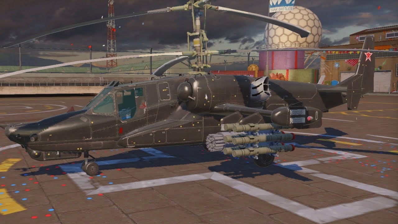 Ka-50 Black Shark _ Attack Helicopter | MWT Tank Battles