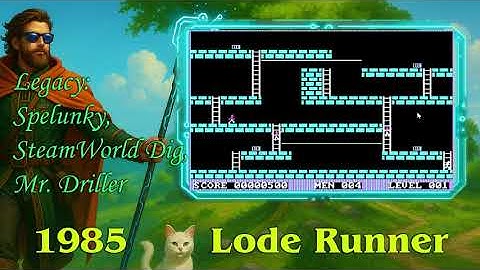 Lode Runner 1985 First Play