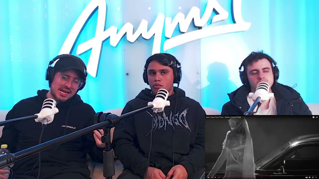 [Reacción] Neton Vega, Peso Pluma - Morena (Video Oficial) | ANYMAL LIVE 🔴