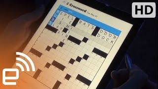 New York Times Crossword app on Surface Pro 3 | Engadget