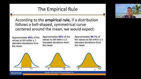 3.3 Using the Mean and Standard Deviation Together