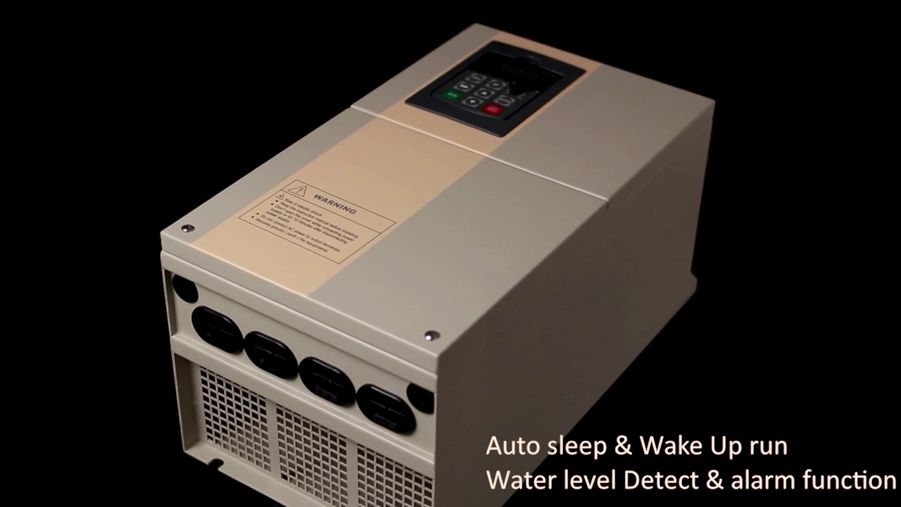 SG600 MPPT VFD Solar Pump Inverter - YouTube