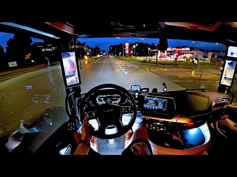 If you want to drive a truck around Europe, watch this video of how I do it in Germany and Poland!