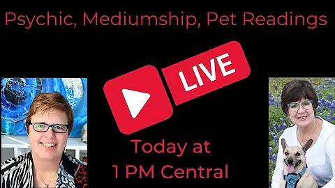 LIVE Personal Readings, Psychic, Animal or Mediumship With Special Guest Donna Norris