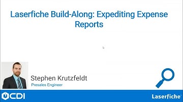 Build-along: Expediting Expense Reports with Laserfiche Forms by CDI