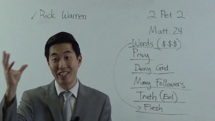 TOP FOUR DEMON PASTORS. Who???  Rick Warren, Joel ...