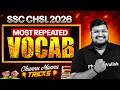 SSC CHSL English 2026 | Most Repeated Vocabulary | Most Repeated Vocabulary in SSC | by Bhragu Sir