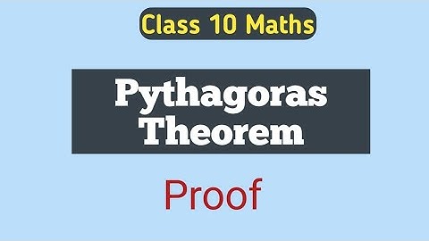 Pythagoras theorem/Class 10 Maths/Circle/proof/maharashtra board/SSC exam #class10maths