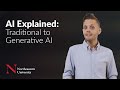AI Explained: Traditional AI, Generative AI, and Everything in Between