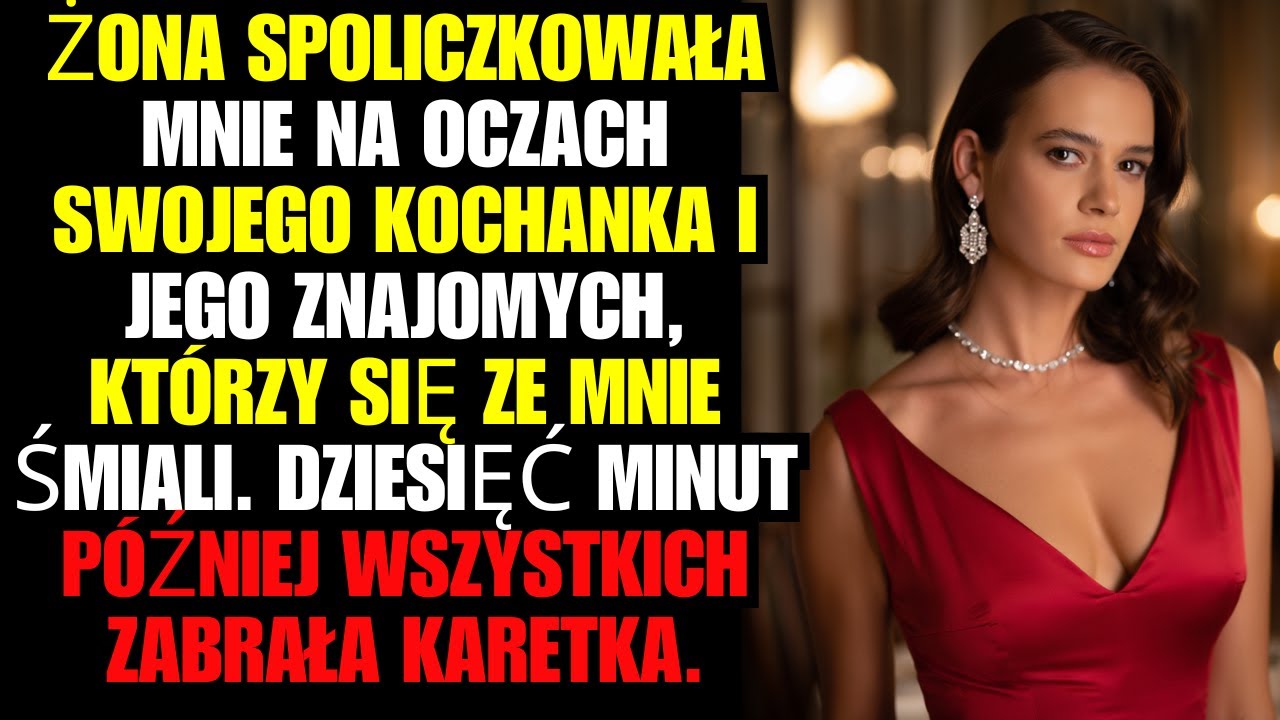Żona spoliczkowała mnie na oczach swojego kochanka i jego znajomych, którzy się ze mnie śmiali...
