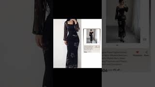 pintrest bodycon dresses from meshoo #asthetic #fashion