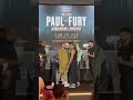 JAKE PAUL &amp; TOMMY FURY FACE OFF 🥊